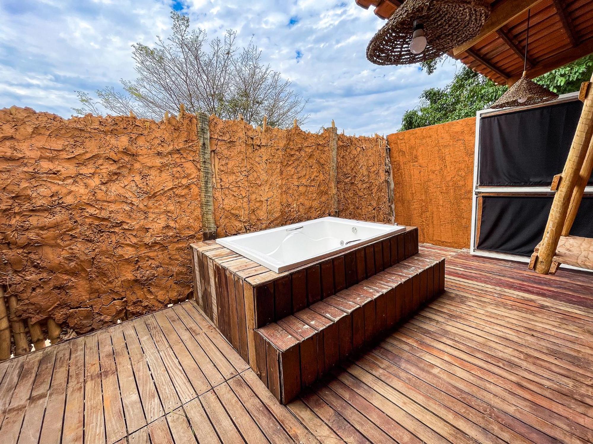 Ranchos 30 Hotel Fazenda Hidrolandia  외부 사진