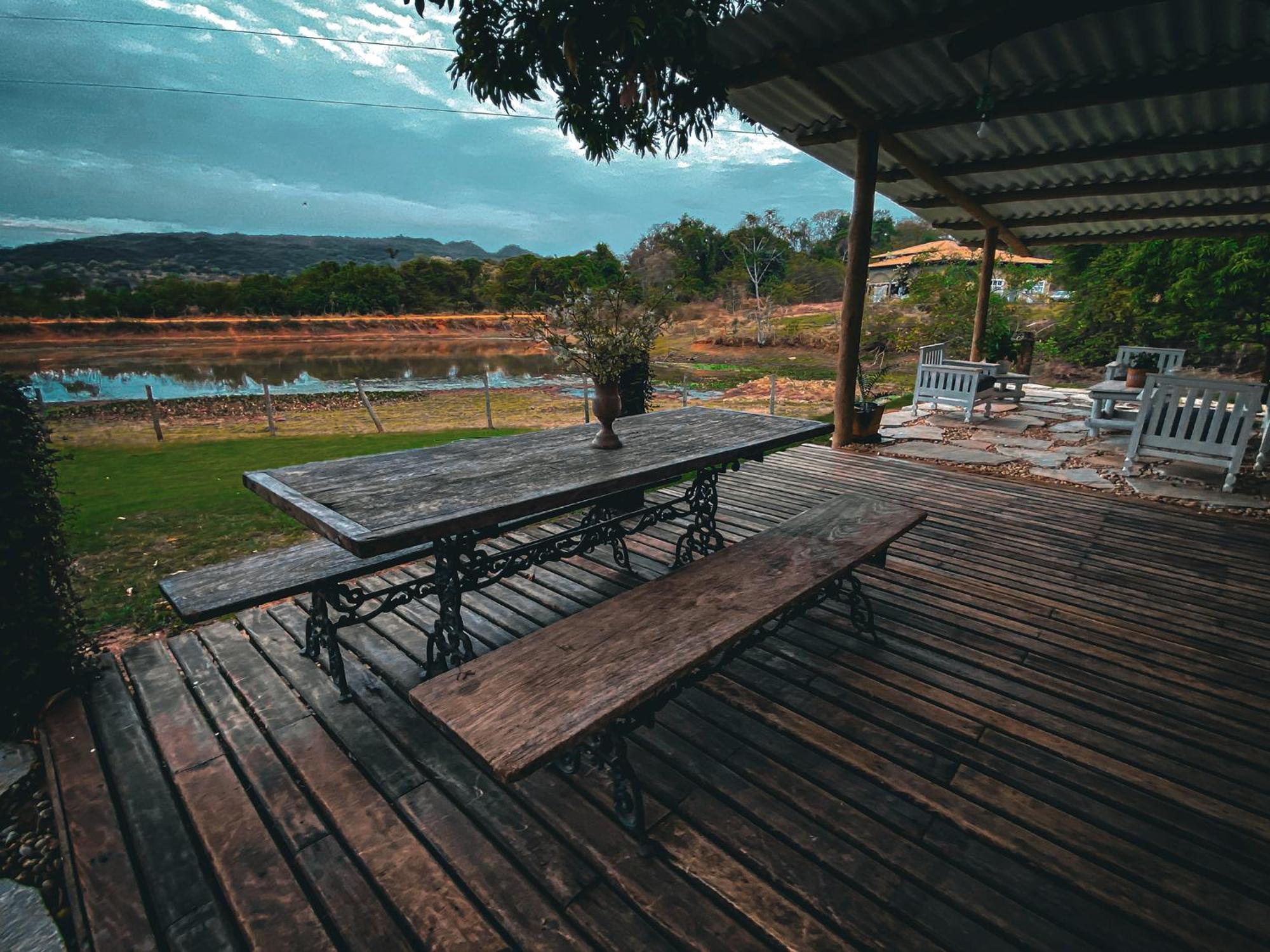 Ranchos 30 Hotel Fazenda Hidrolandia  외부 사진