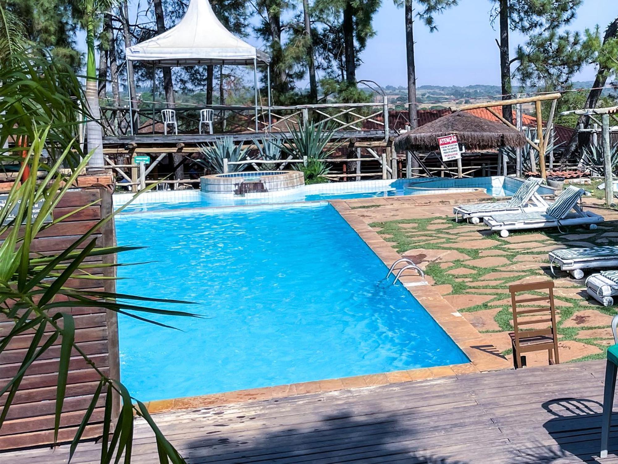 Ranchos 30 Hotel Fazenda Hidrolandia  외부 사진